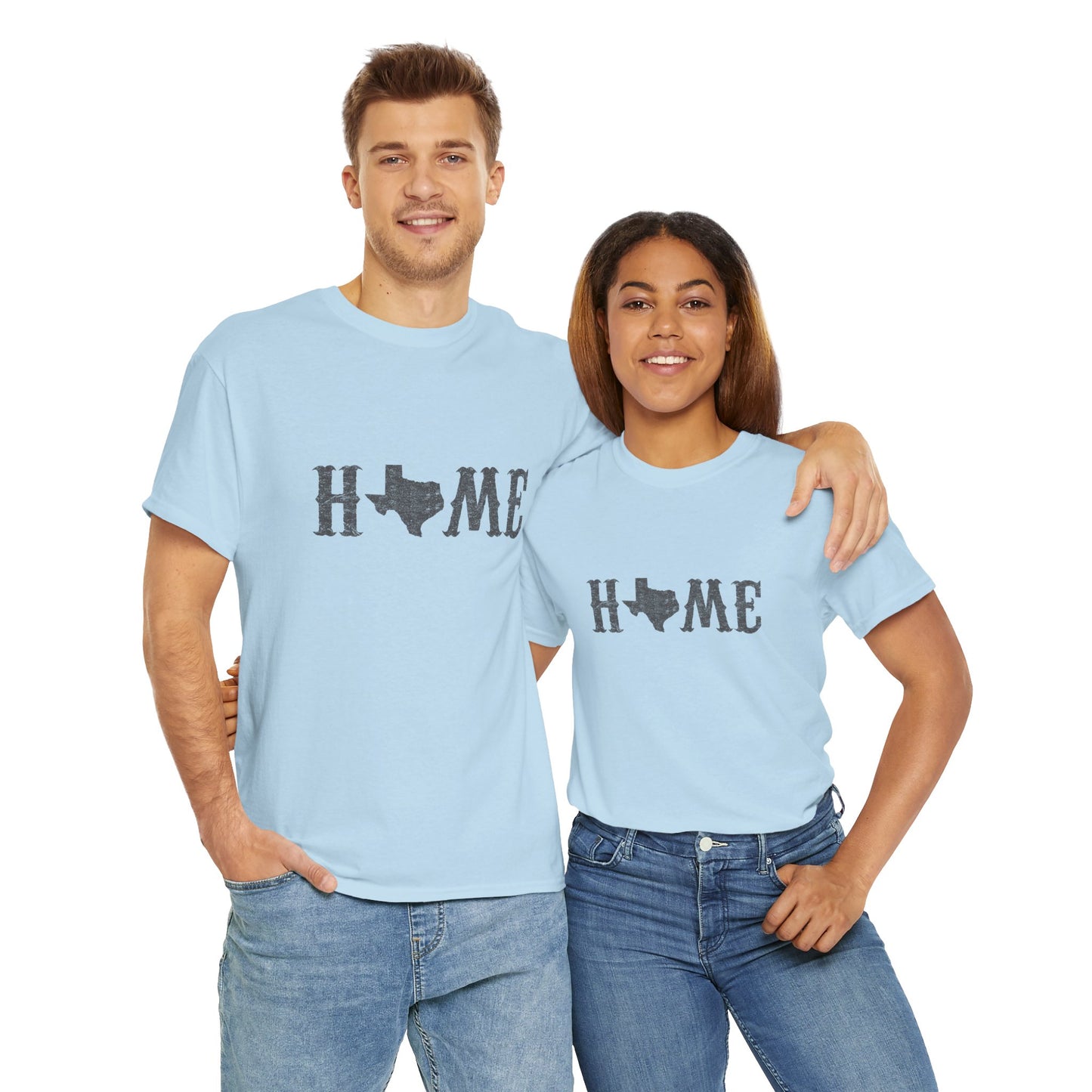 Home State Unisex Heavy Cotton Tee - Texas Pride Shirt