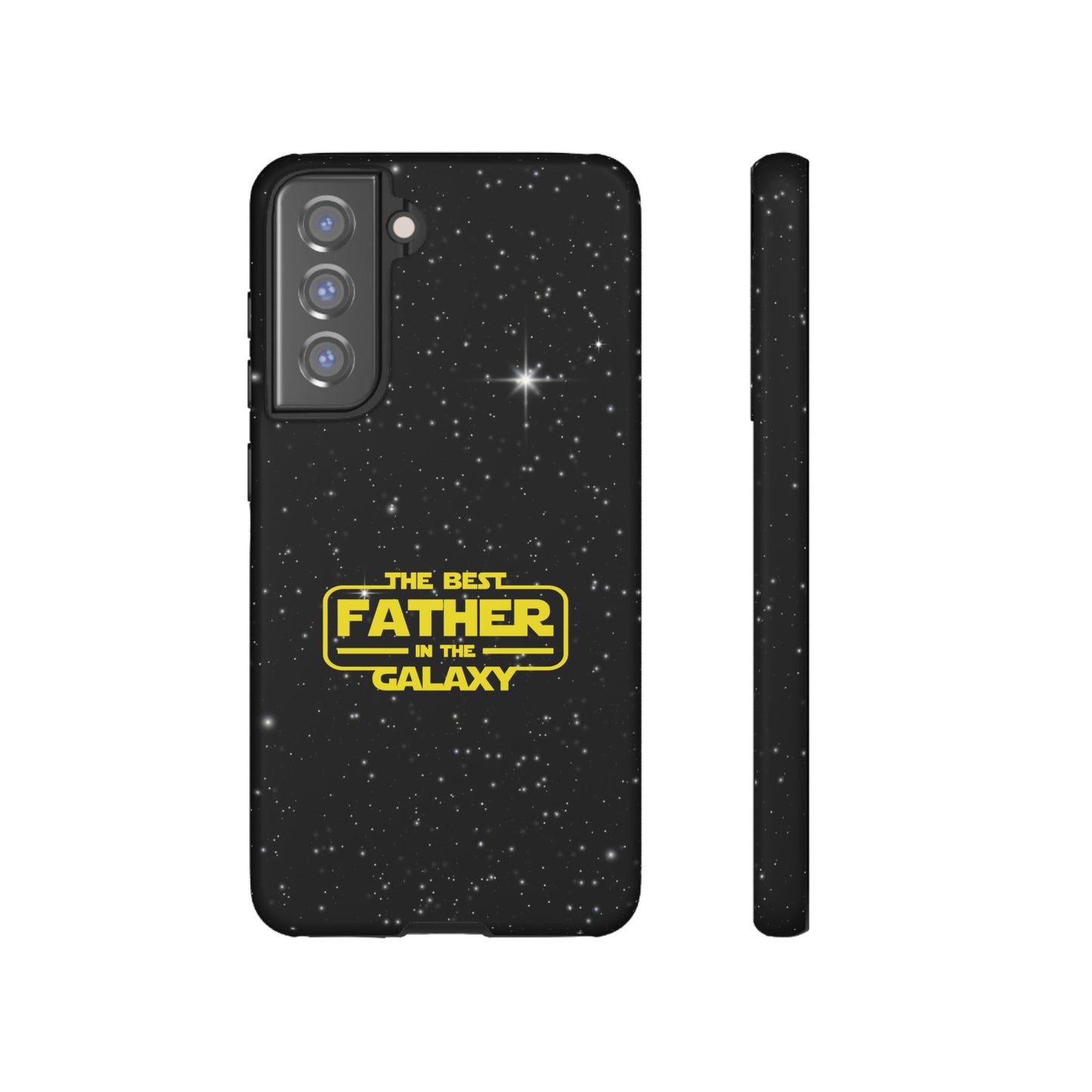 Galaxy-Themed Samsung Tough Case - Perfect Gift for the Best Father
