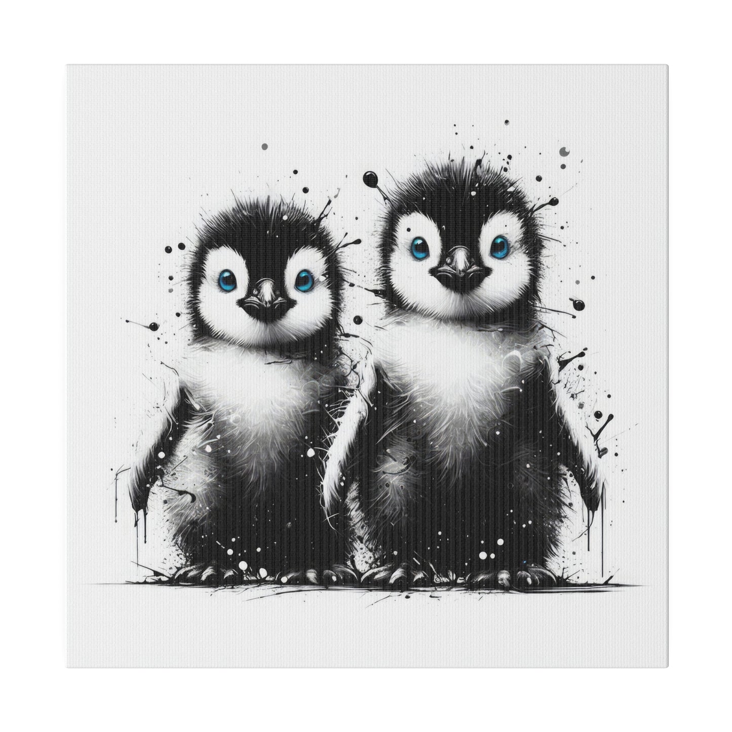 Arctic Chicks Matte Canvas, Stretched, 0.75"