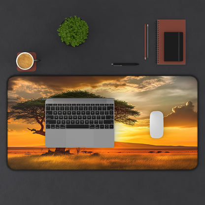 Nature Desk Mat, Safari Sunset