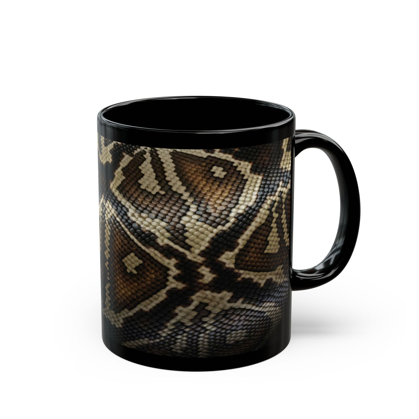 Serpent Sip Black Mug - 11oz, 15oz