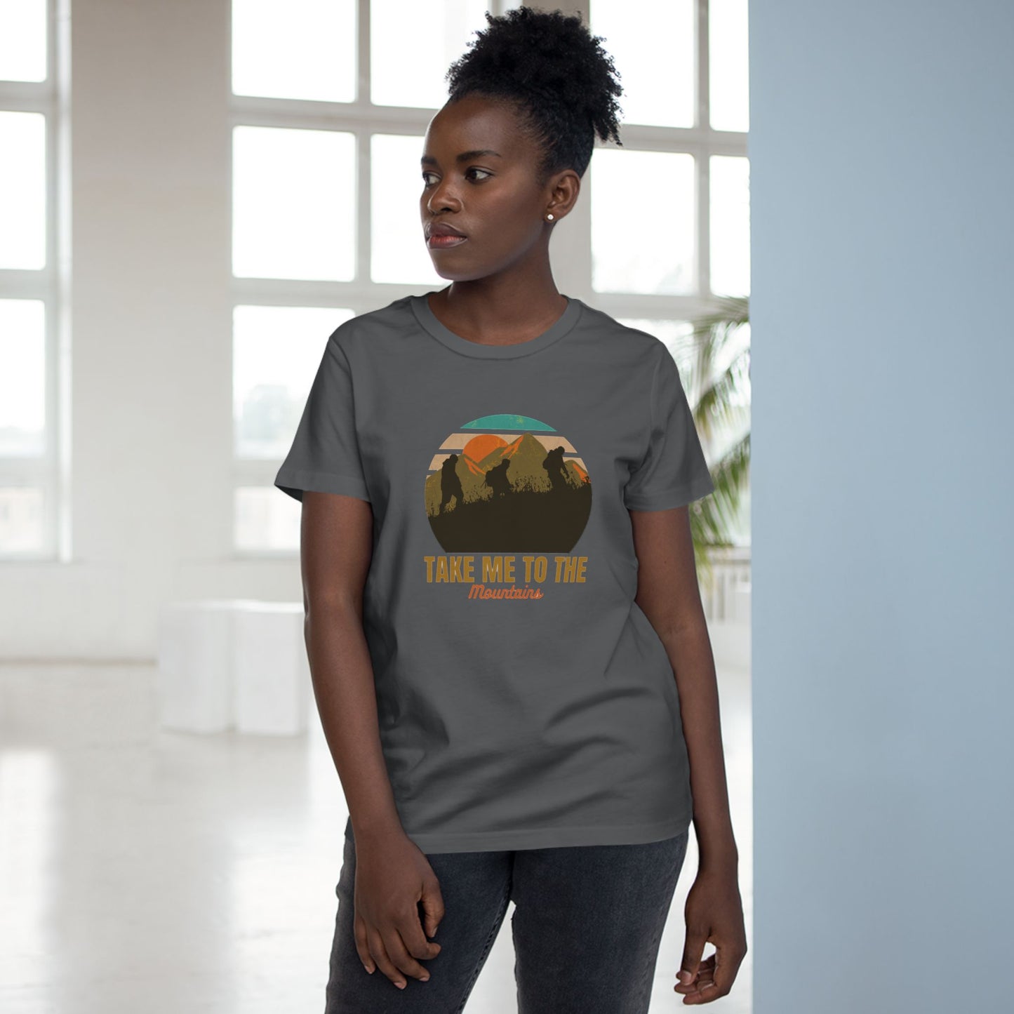 Take Me To The Montains Women’s Maple Tee