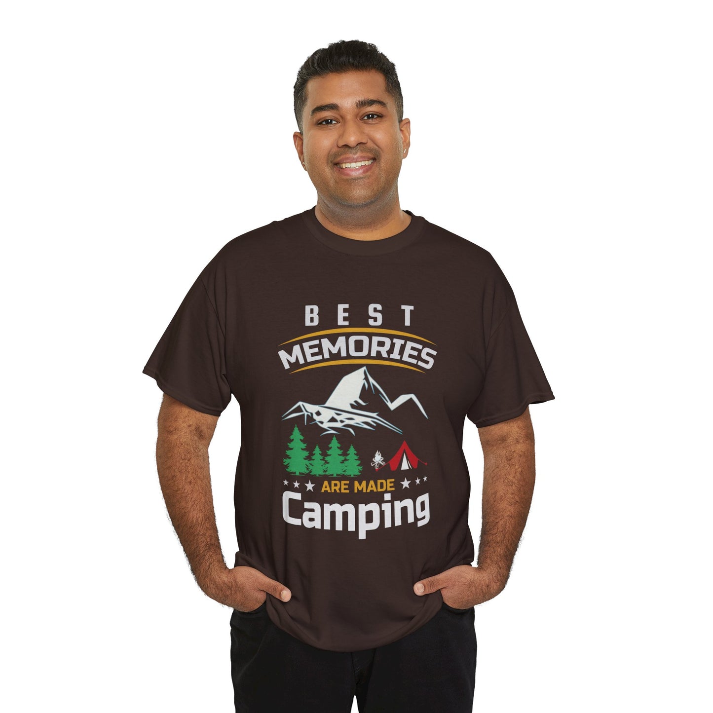 Camping Memories Unisex Heavy Cotton Tee