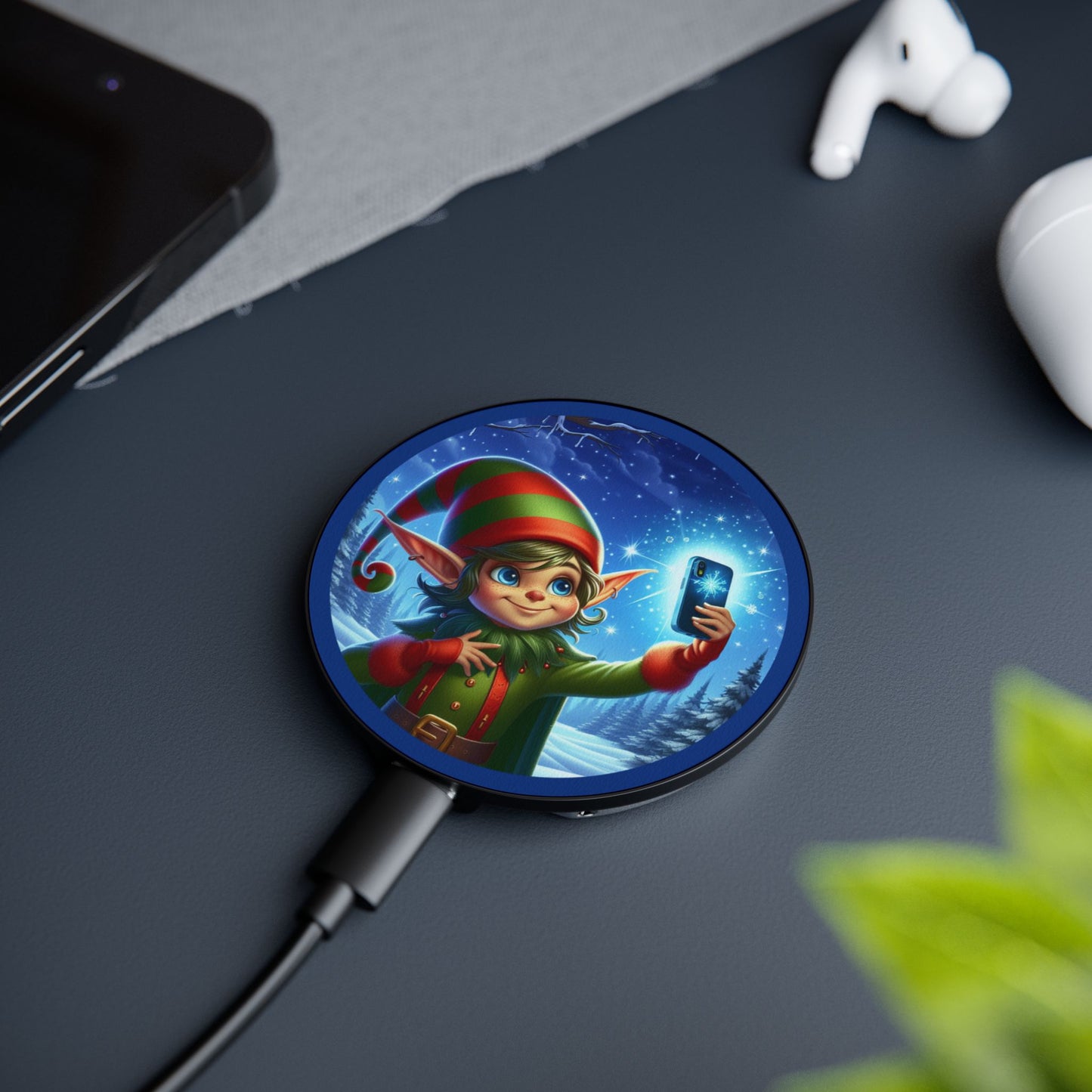 Elf On The Selfie Magnetic Induction Charger