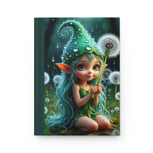 Whimsical Fairy Journal, Nature Inspired Notebook, Magic Doodle Diary