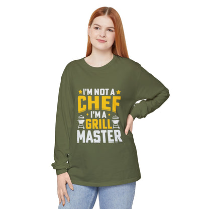 Grill Master Long Sleeve T-Shirt - Perfect Gift for BBQ Lovers