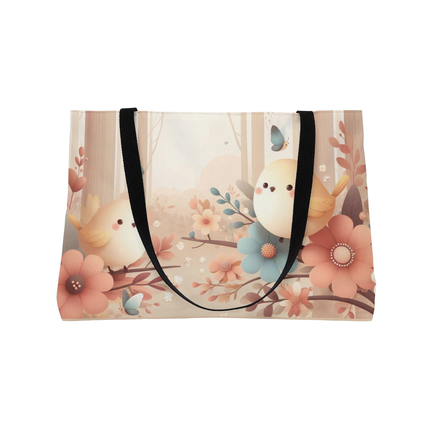 Pastel Canaries Tote Bag