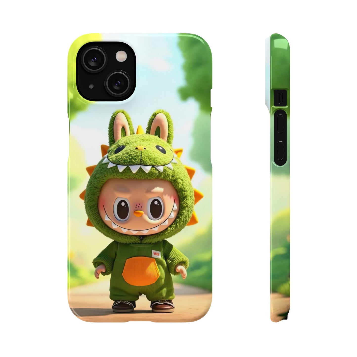 The Monsters Snap Case for iPhone Models – Playful Dinosaur Design