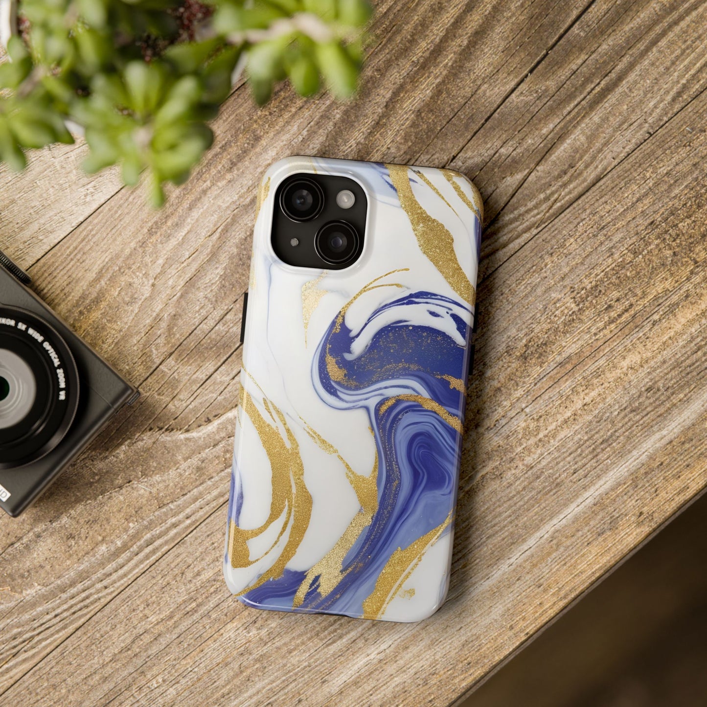 Elegant Marble Phone Case, Stylish Tech Accessory