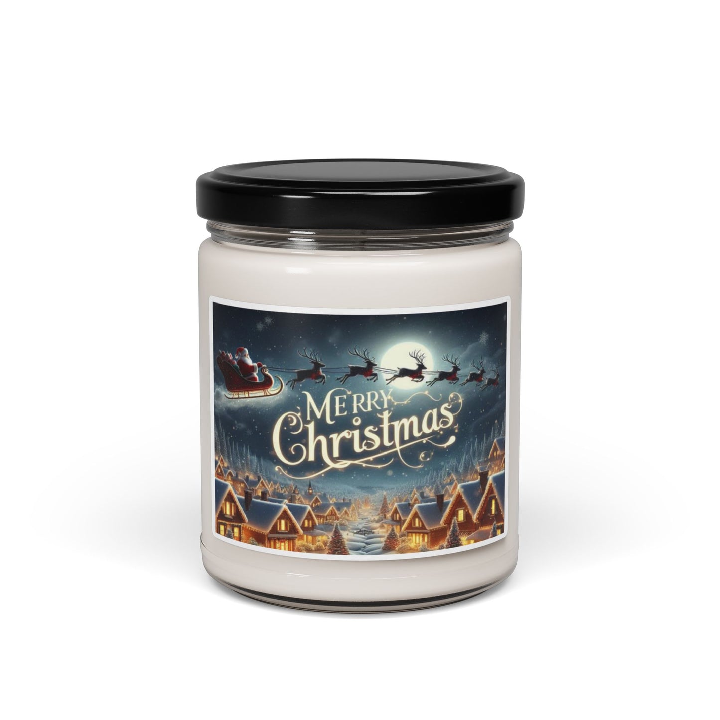 Christmas Scented Soy Candle, 9oz