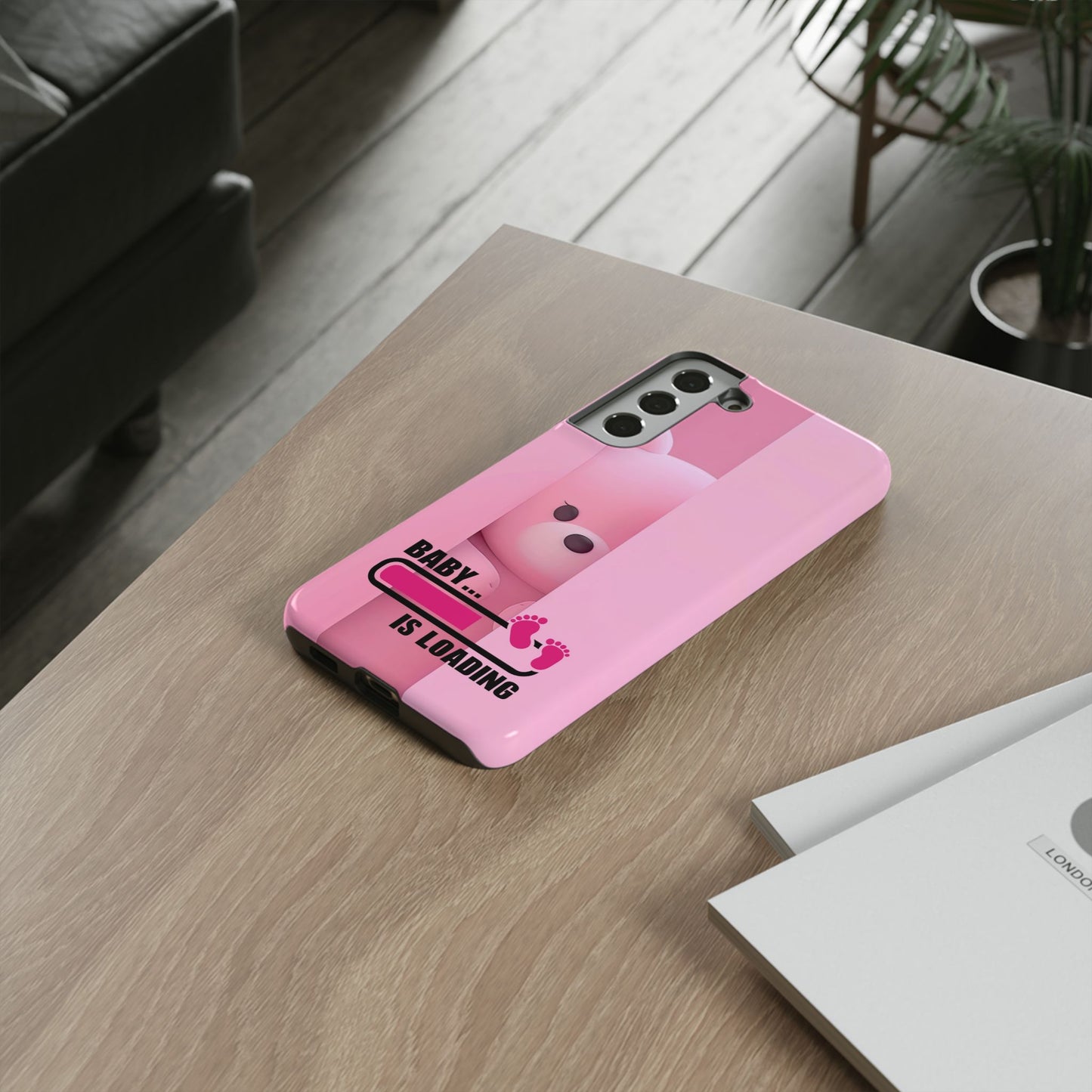 Cute Baby Loading Tough Case - Expecting Parents Accessory