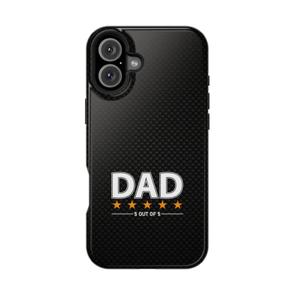 Dad 5 Out of 5 Stars Magnetic Phone Case