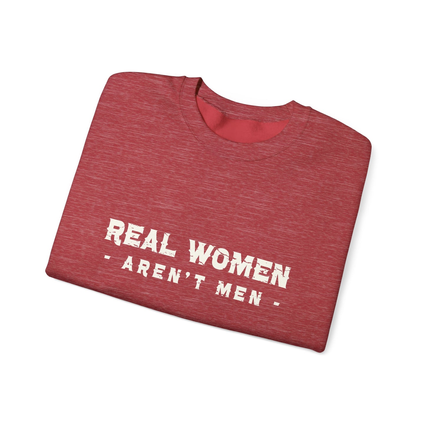 Real Women Unisex Heavy Blend™ Crewneck Sweatshirt 50% cotton and 50% polyester
