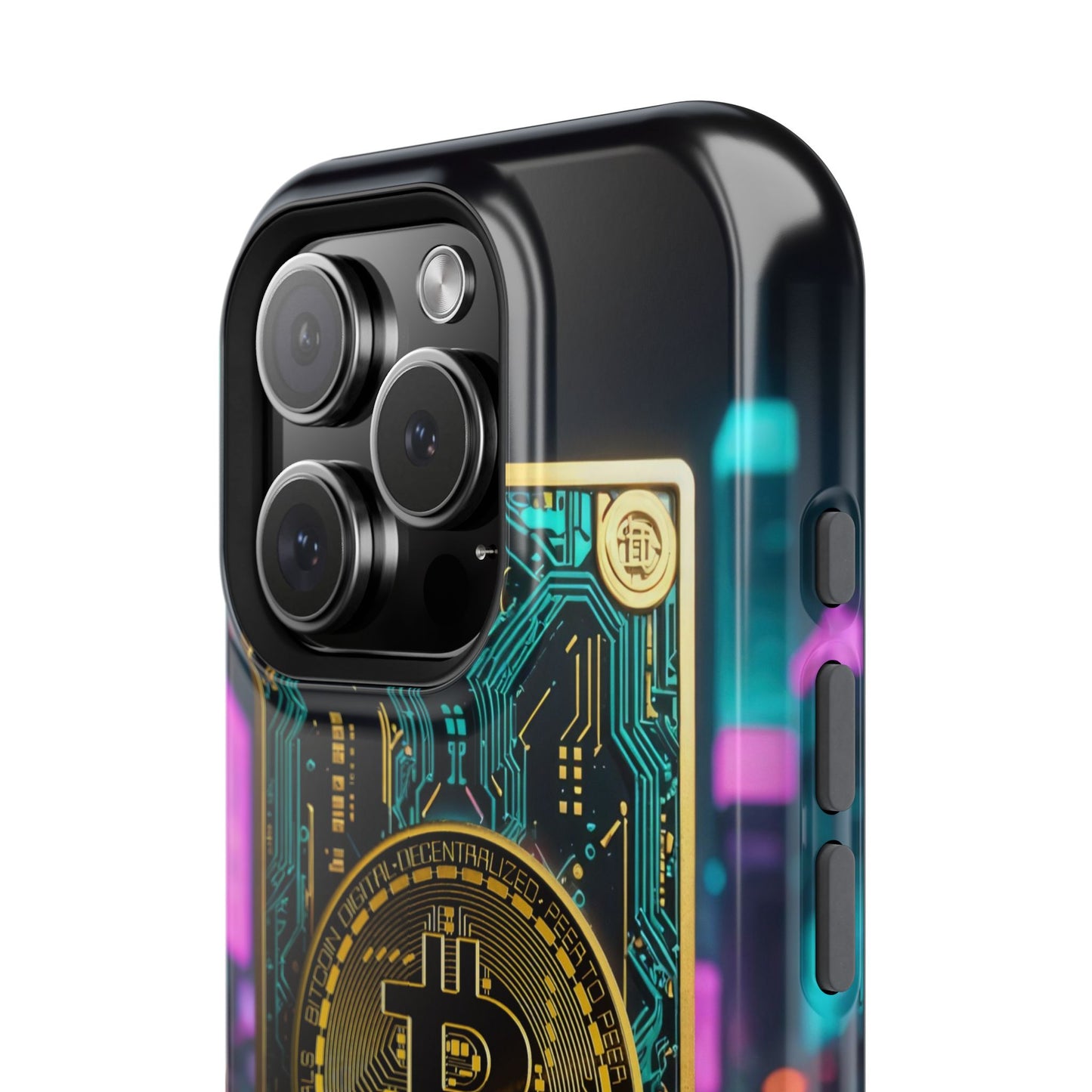Bitcoin Magnetic Phone Case, Unique Phone Cover