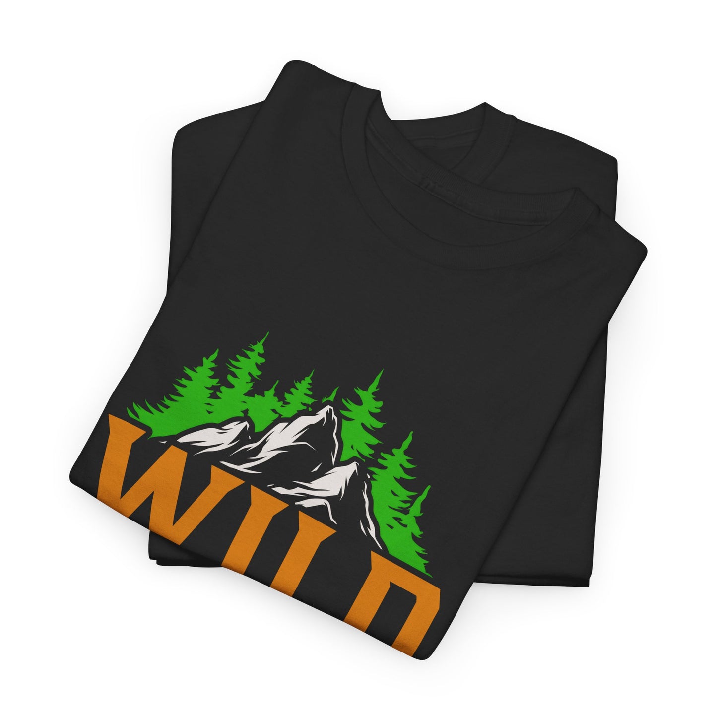 Wild and Free Unisex Heavy Cotton Tee - Perfect for Adventure Lovers
