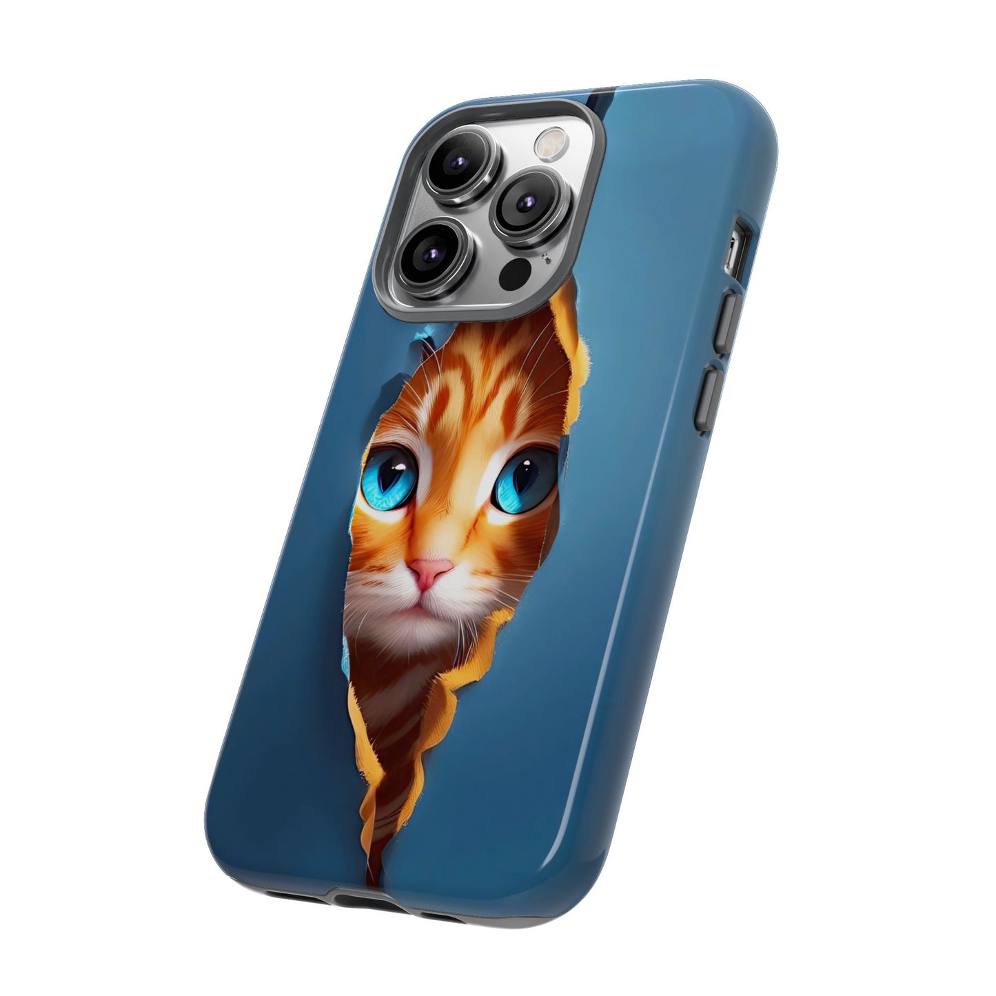 Curious Kitten Tough  Case for iPhone
