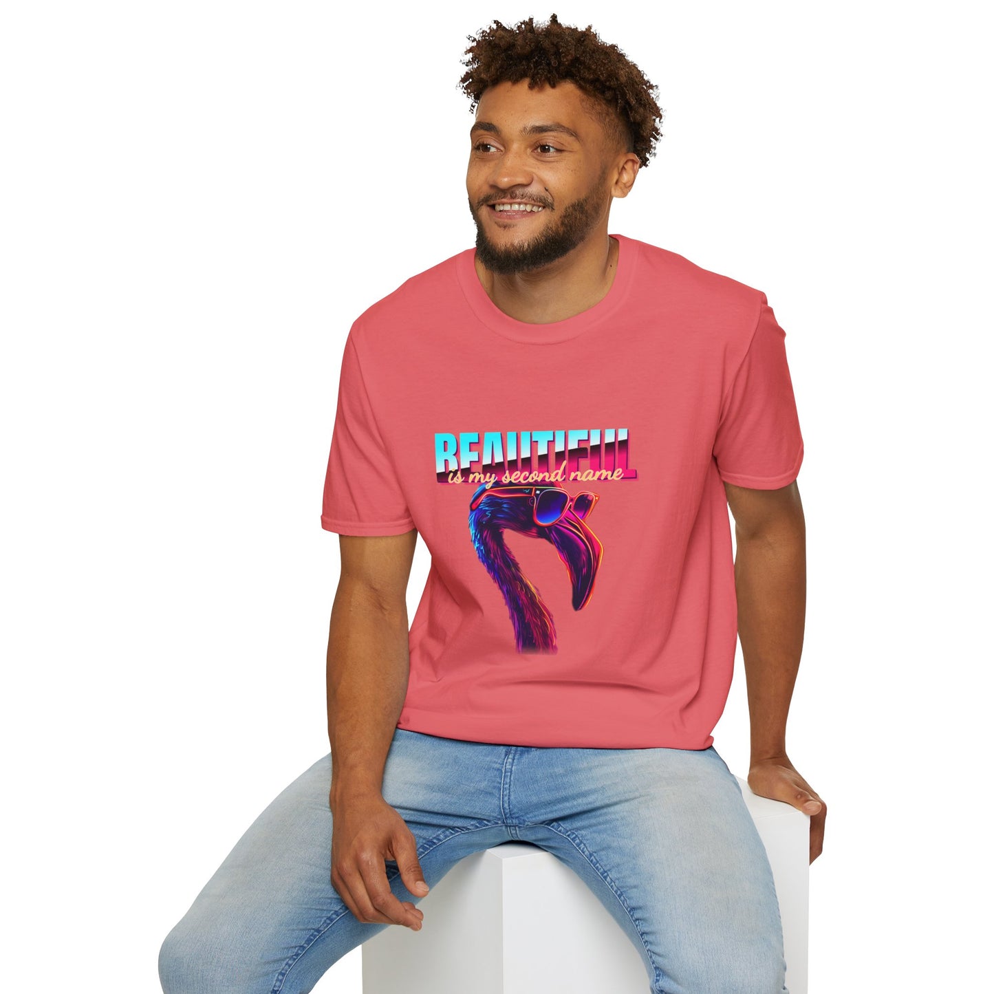 Beautiful Is My Second Name Unisex Softstyle T-Shirt