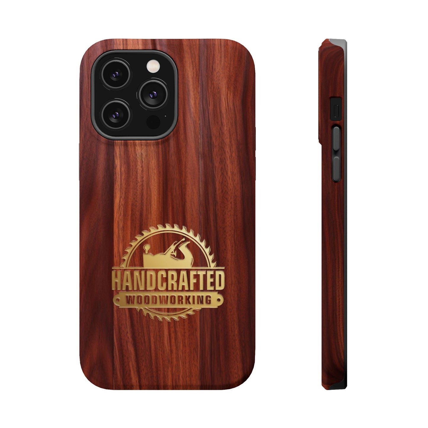 Woodworking Logo Magnetic iPhone Case