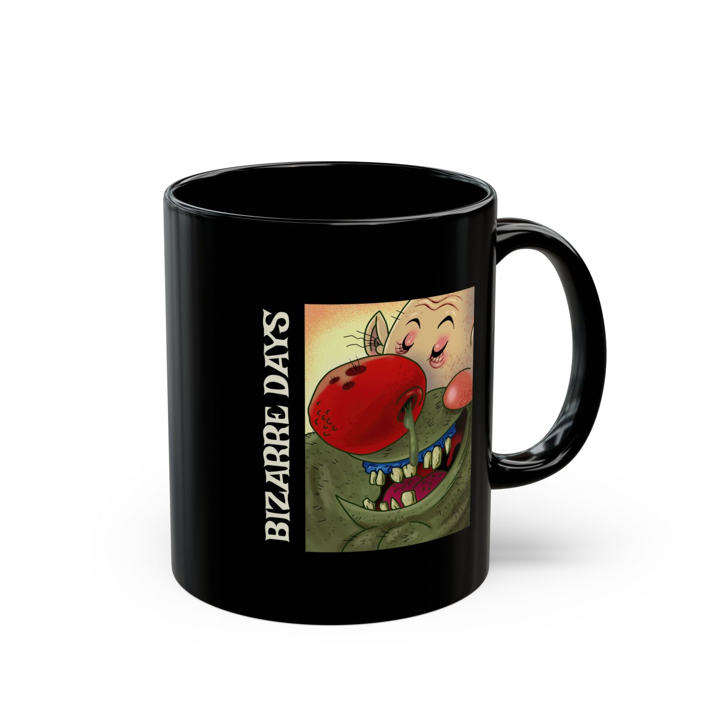 Bizarre Days  Black Mug (11oz)