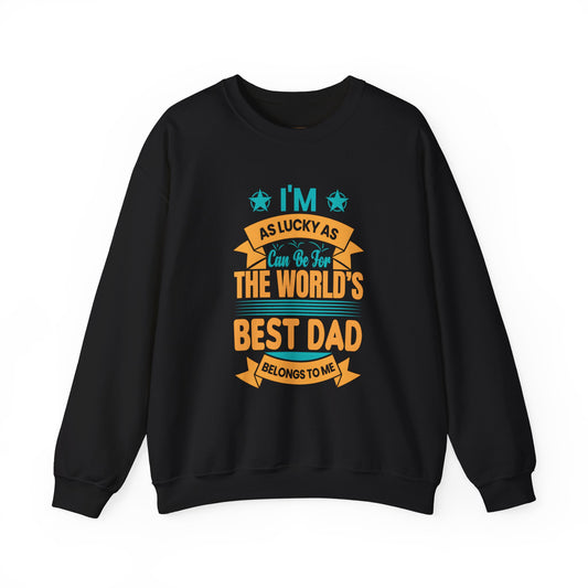 World's Best Dad Sweatshirt | Unisex Heavy Blend™ Crewneck