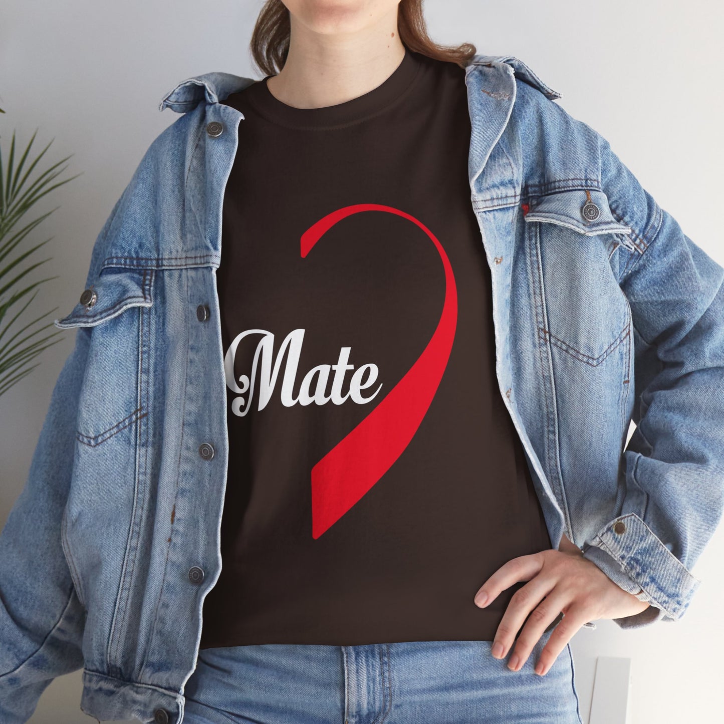 Soulmate Tee, Romantic Valentine T-Shirt for Couples, B Part