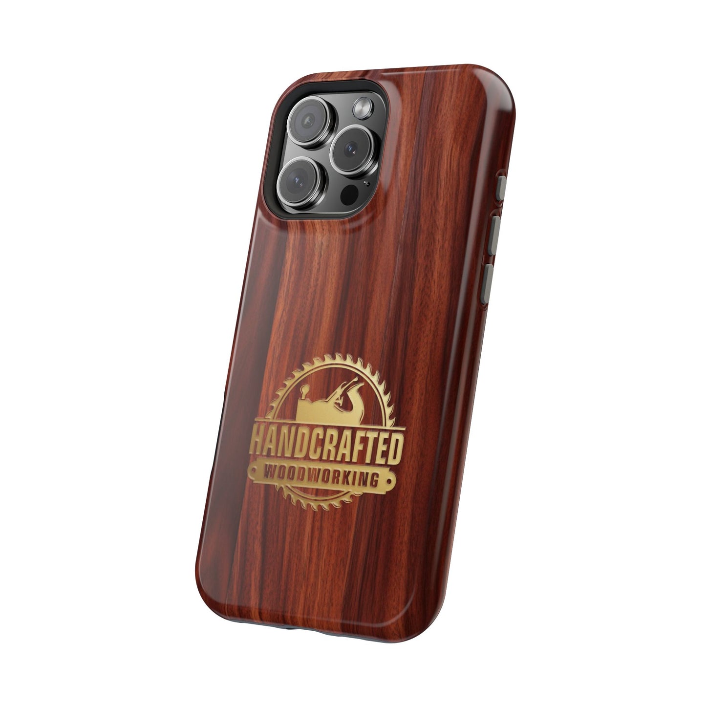 Woodworking Logo Magnetic iPhone Case