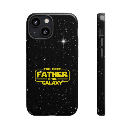 Galaxy-Themed iPhone Tough Case - Perfect Gift for the Best Father