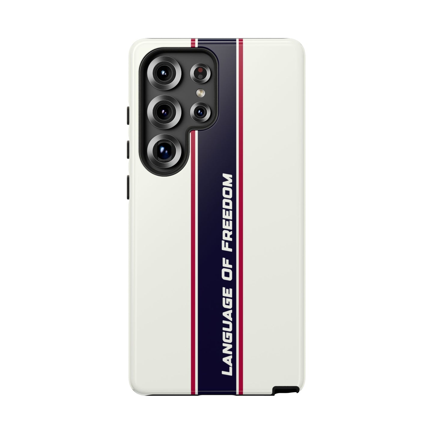 Language of Freedom Tough Case – Minimalist Design