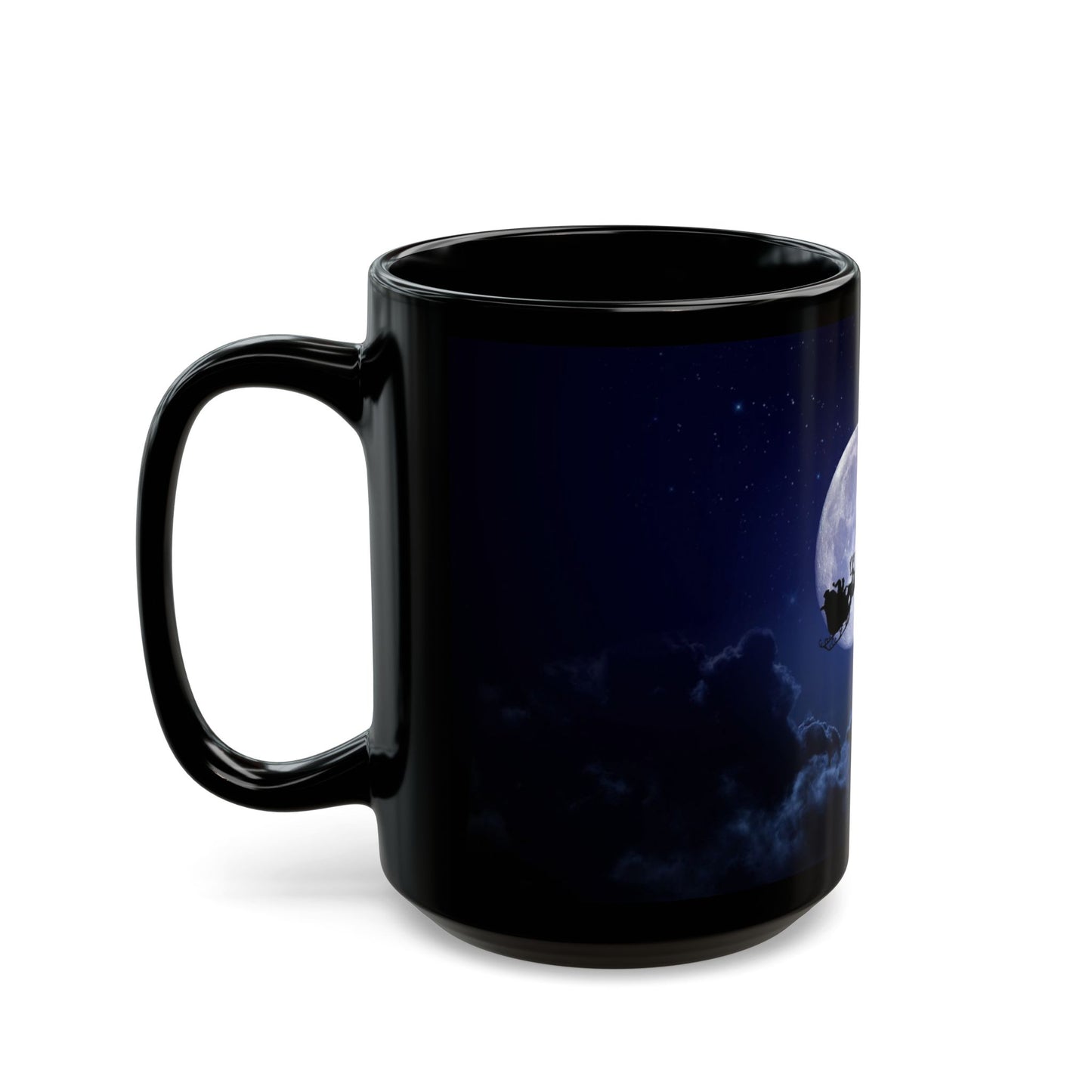 Holy Night Black Mug - 11oz, 15oz