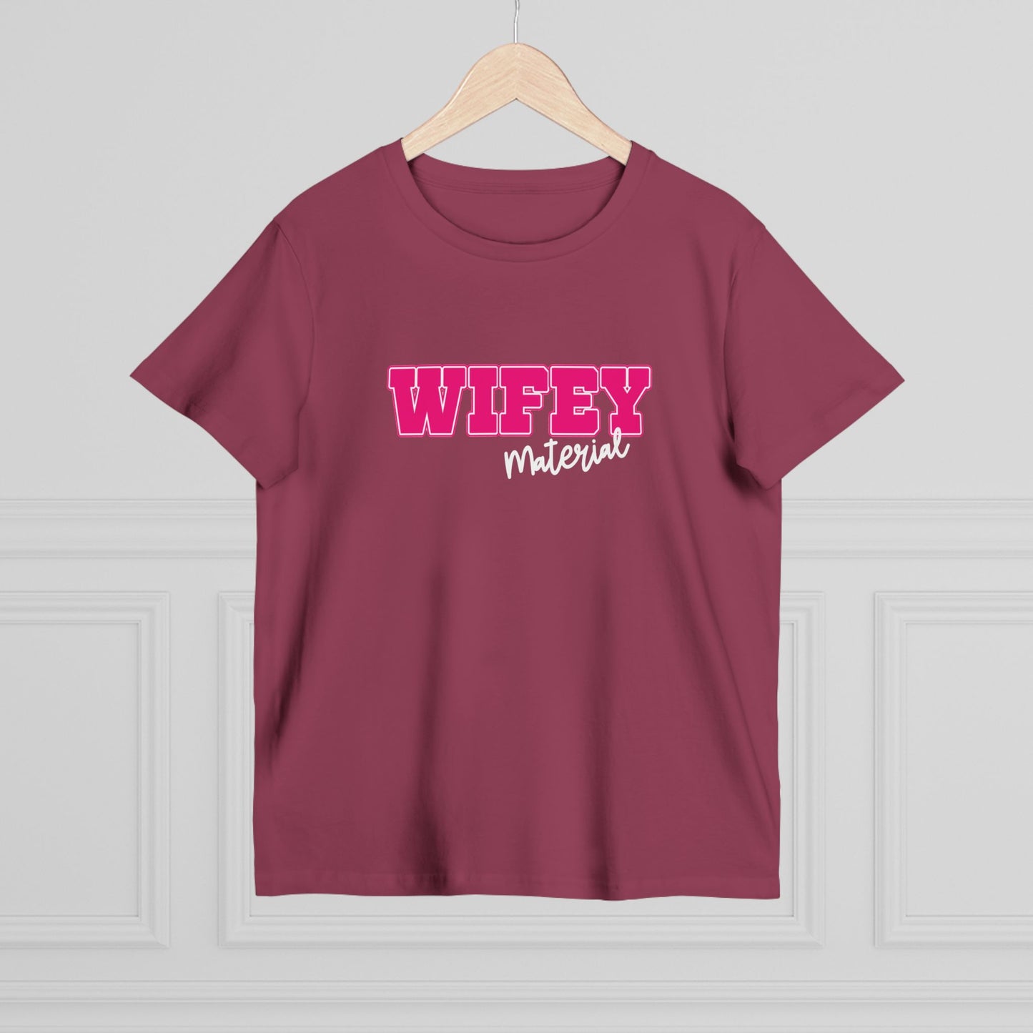 Wifey Material Women’s Maple Tee