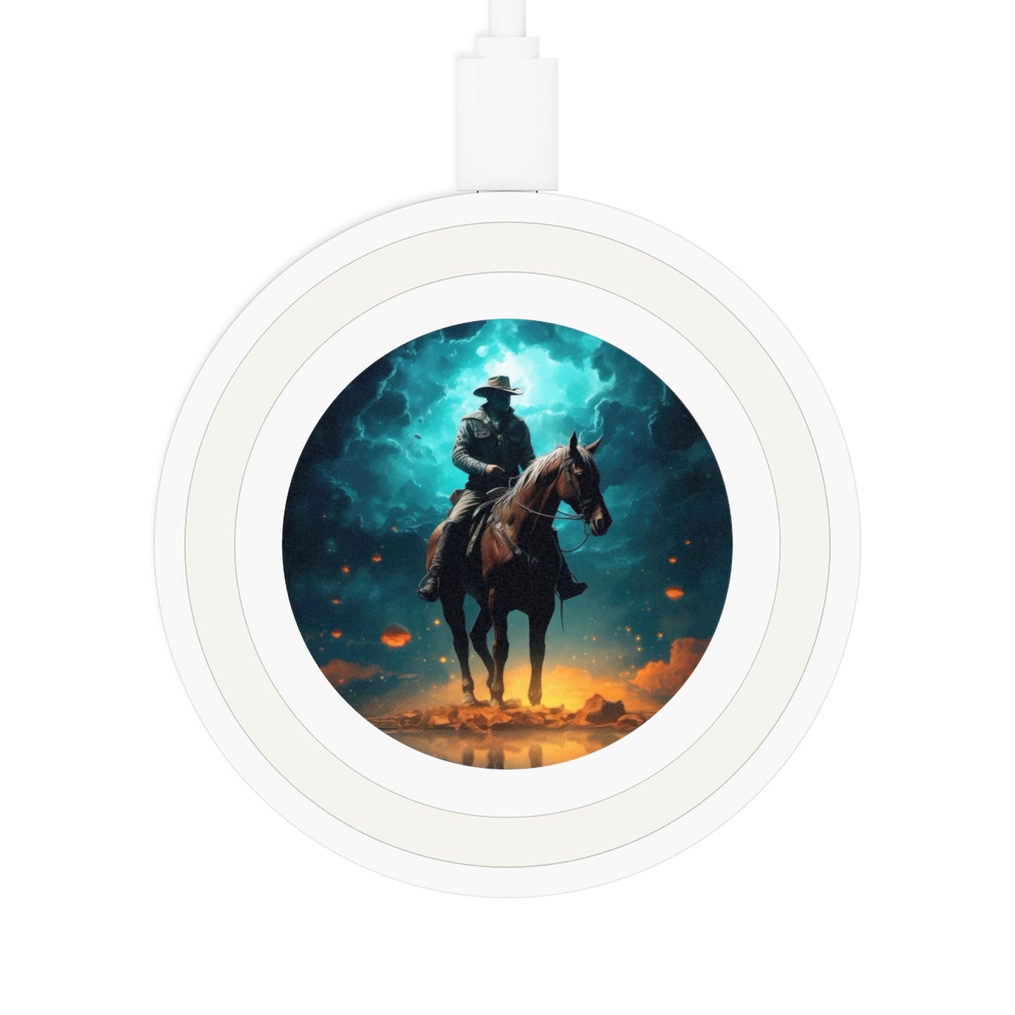 Lone Star Rider Quake Wireless Charging Pad