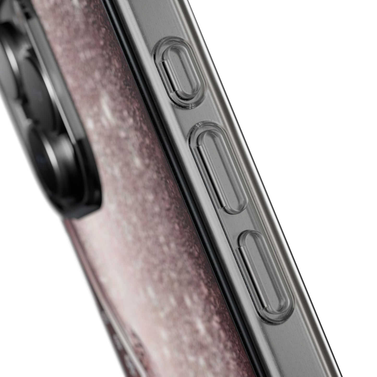 Elegant Butterfly Clear Case, Stylish Transparent Protective Cover for Women