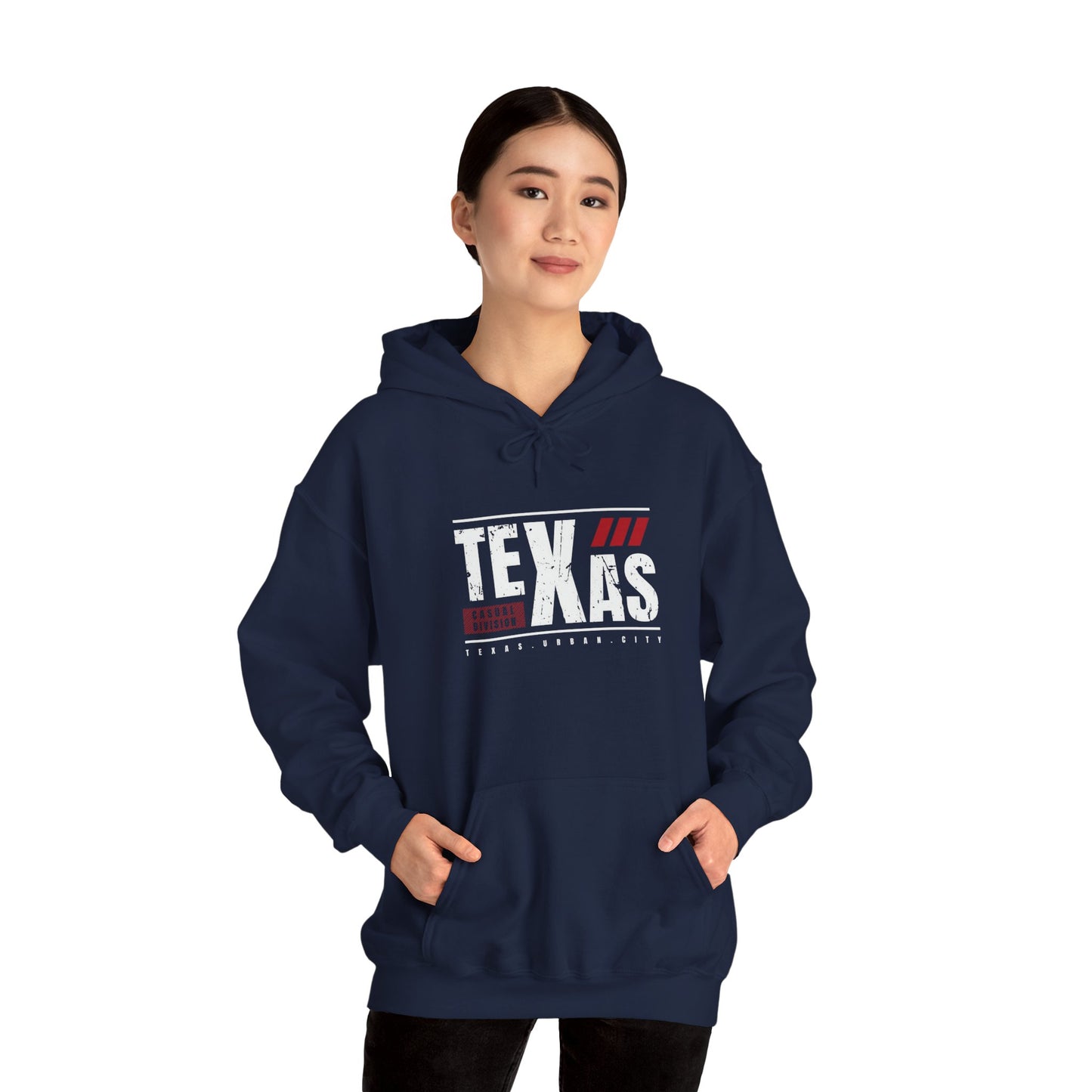 Texas Unisex Heavy Blend Hoodie - Bold Design for Everyday Comfort
