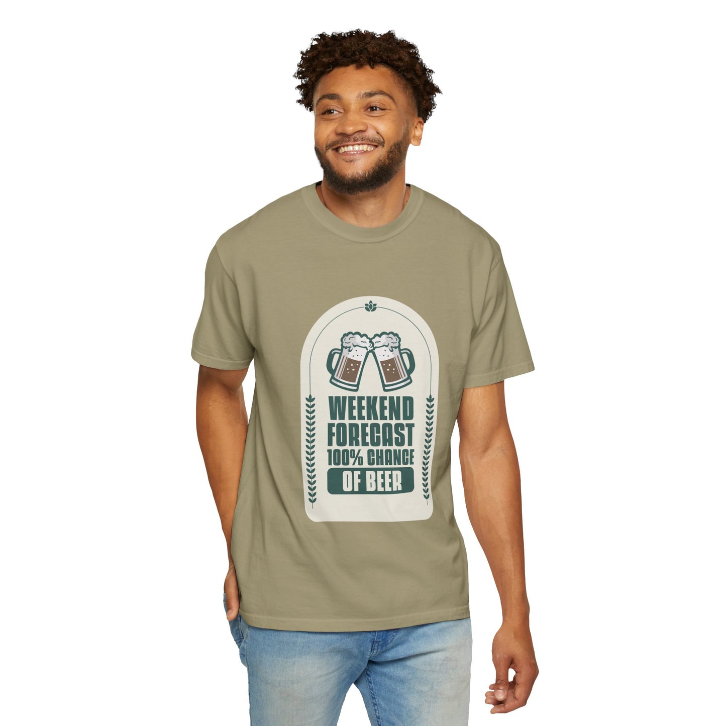Weekend Forecast 100% Chance Of Beer T-shirt
