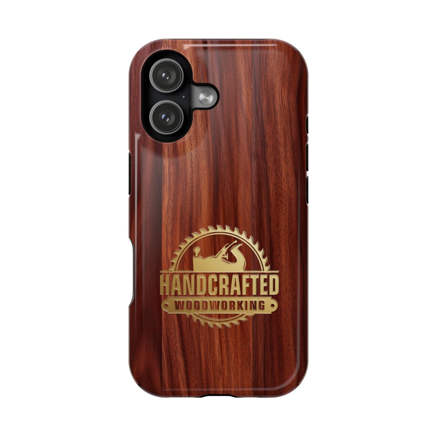 Woodworking Logo Magnetic iPhone Case