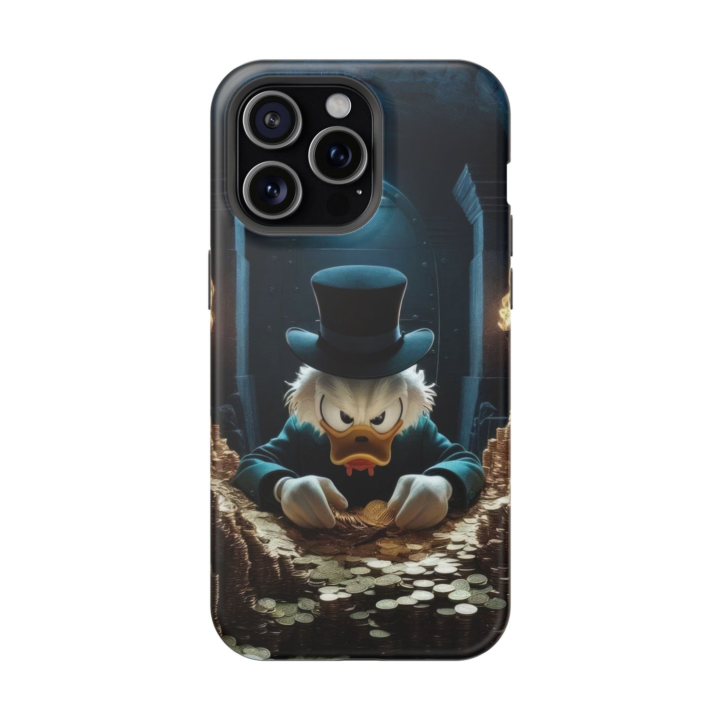 Magnetic Phone Case - Scrooge McDuck Design