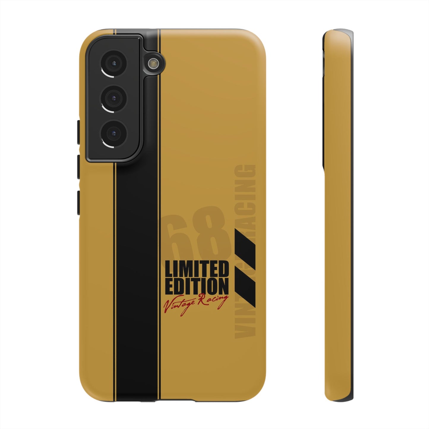 Vintage Racing 68 Tough Case, Retro Racecar Design