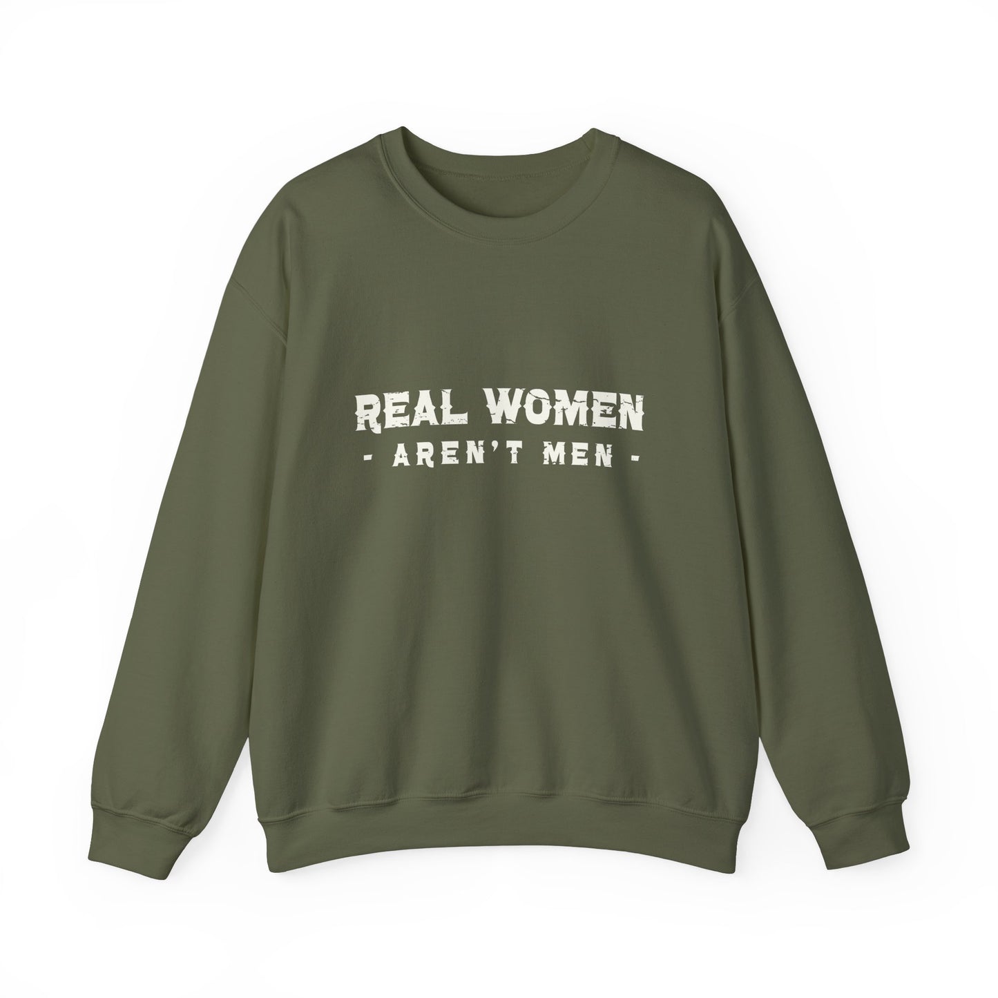 Real Women Unisex Heavy Blend™ Crewneck Sweatshirt 50% cotton and 50% polyester