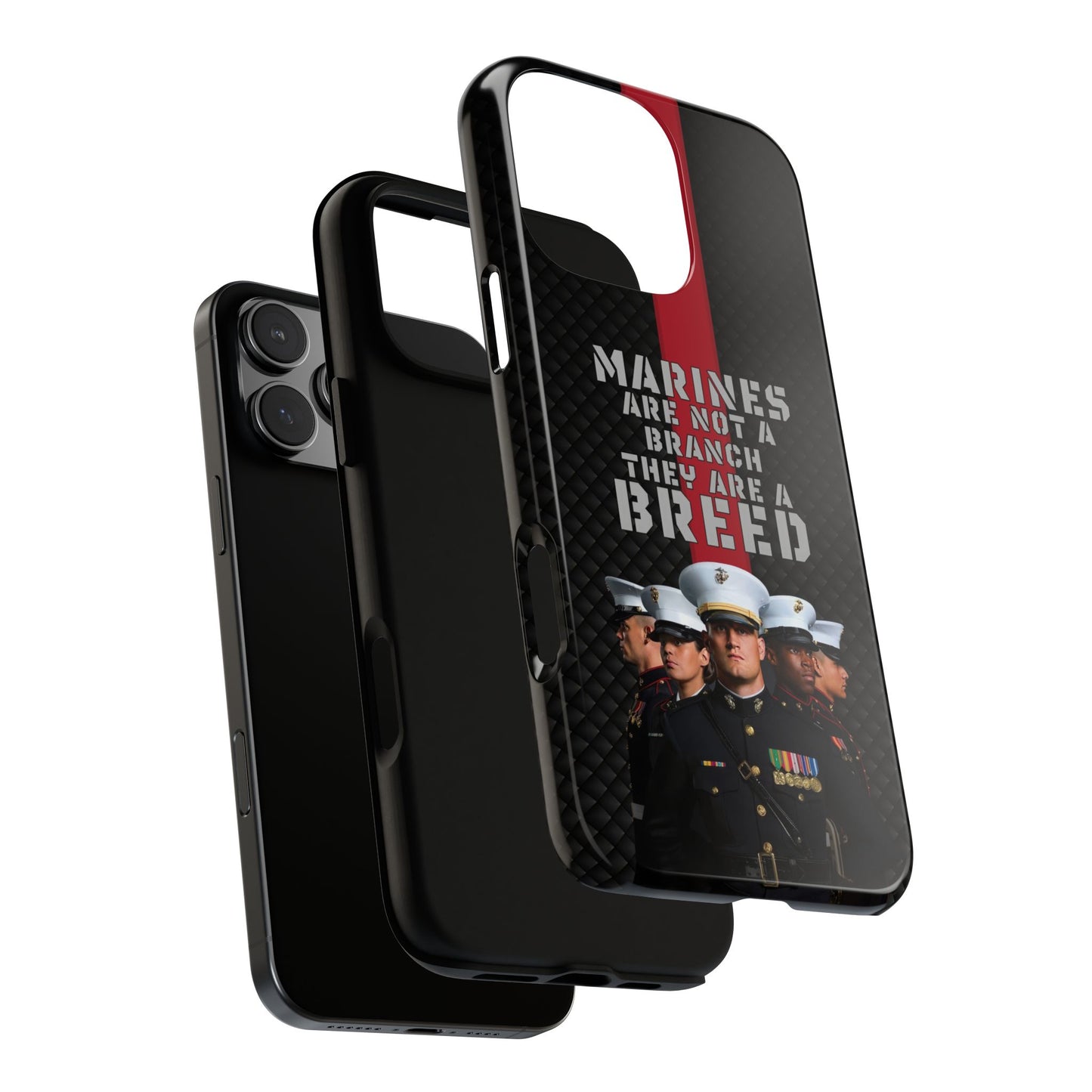Marine Corps Tough iPhone Case - Proud Military Supporter
