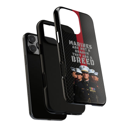 Marine Corps Tough iPhone Case - Proud Military Supporter