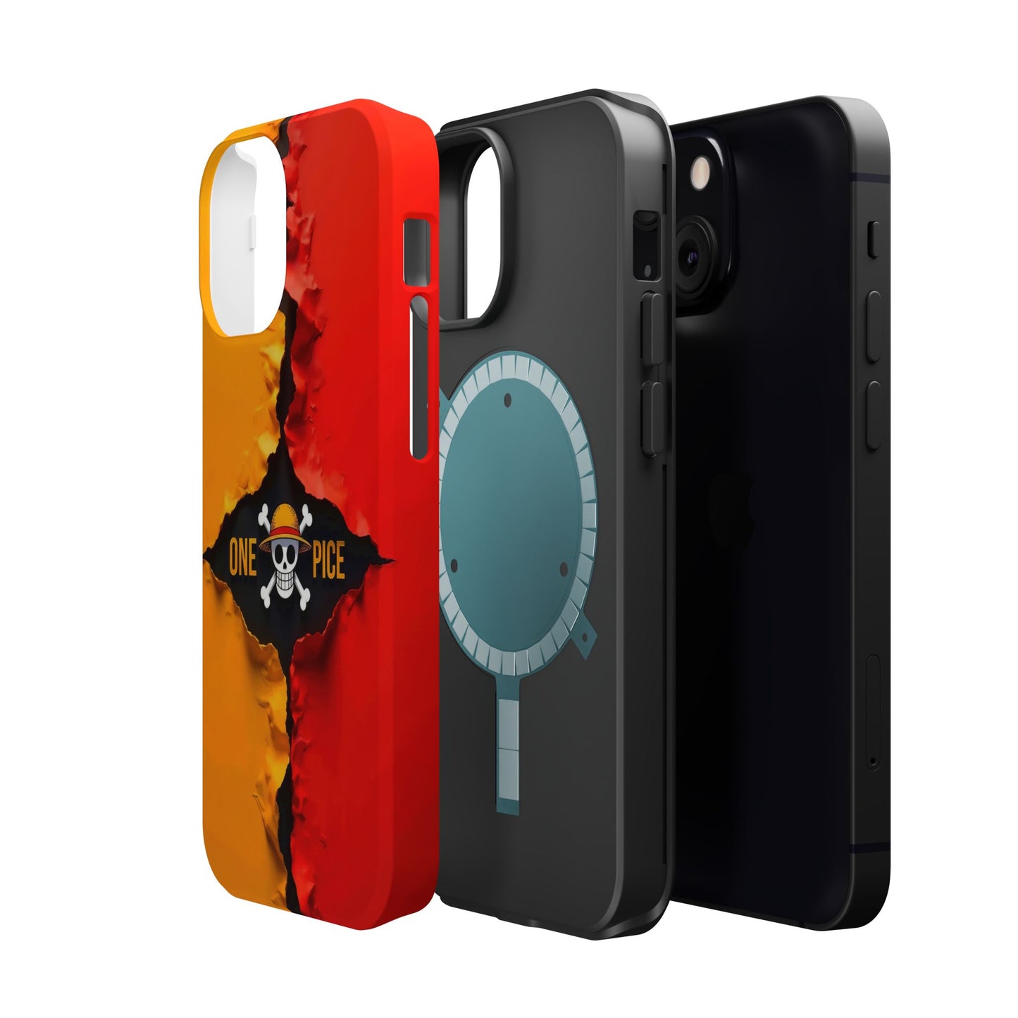 Bold One Piece Magnetic Tough Cases, Anime Phone Cover