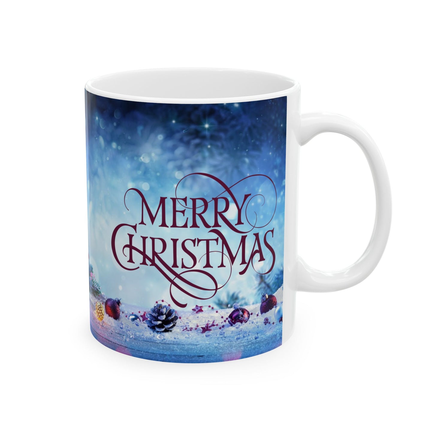 Silent Night Ceramic Mug, (11oz, 15oz)