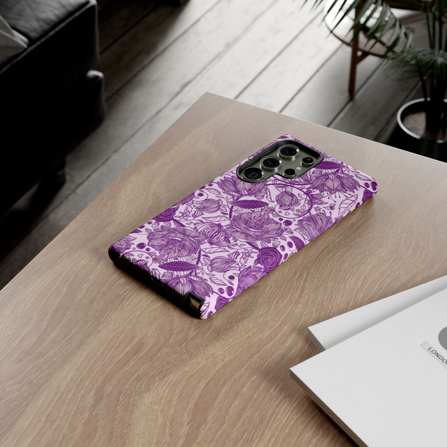 Graphical Garden: Purple Edition Tough Cases