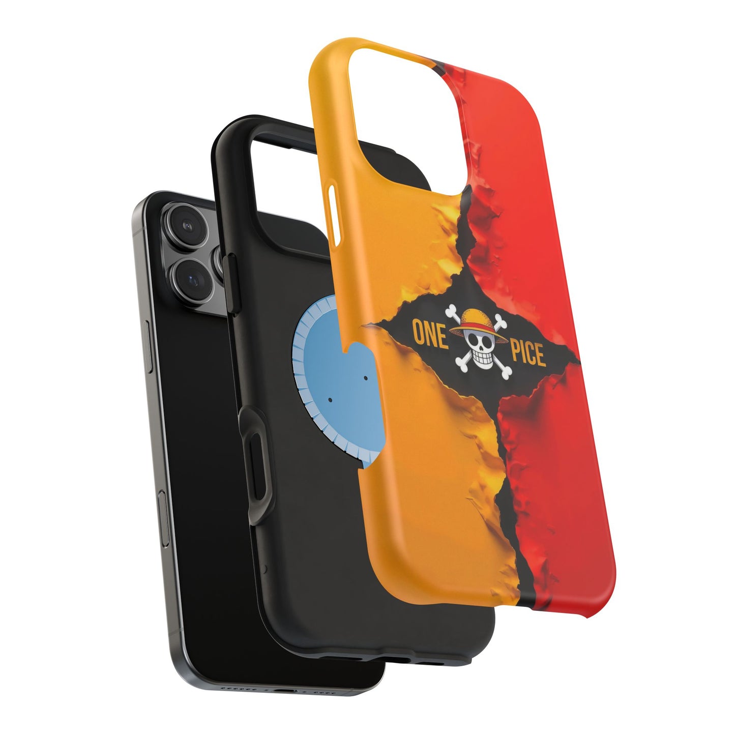 Bold One Piece Magnetic Tough Cases, Anime Phone Cover