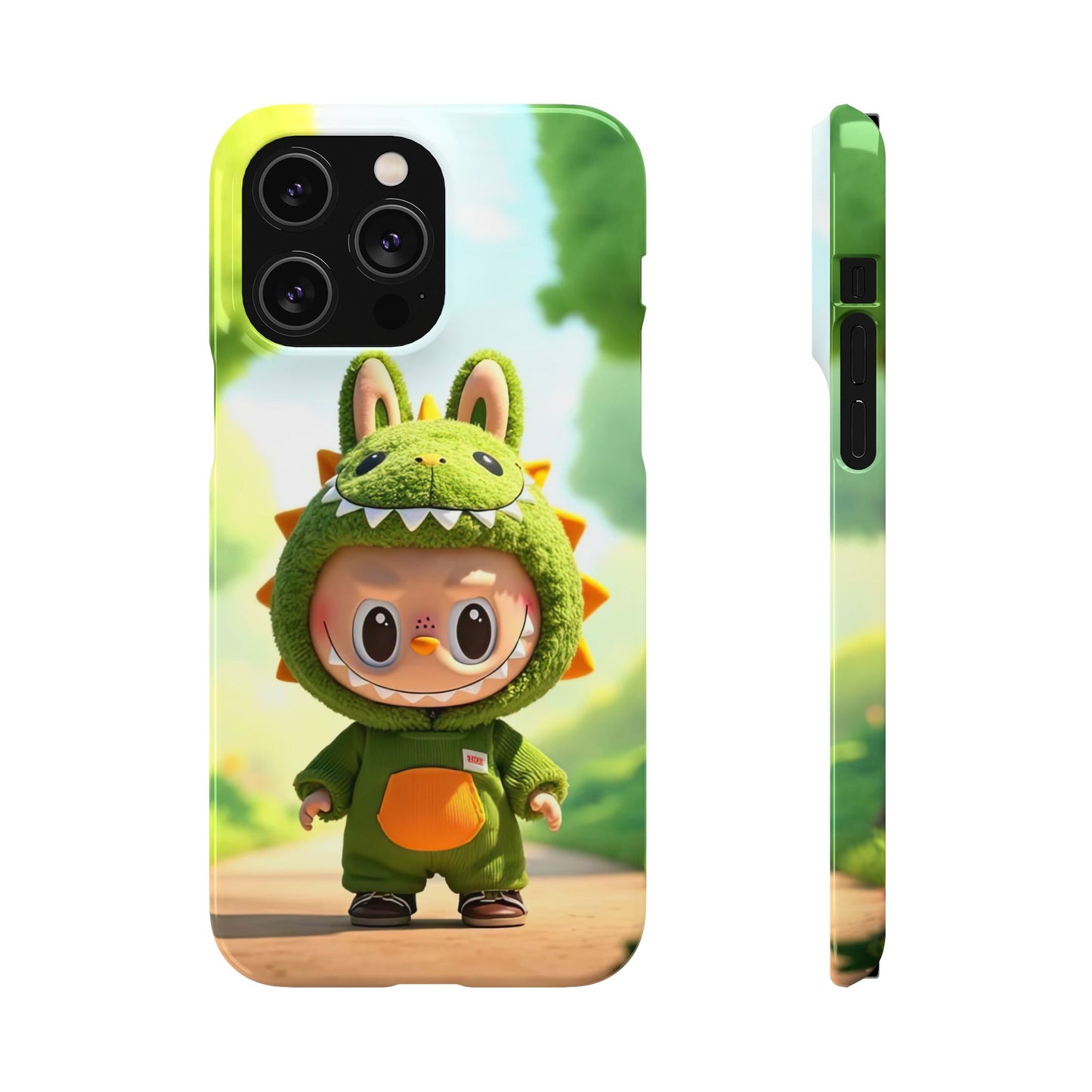 The Monsters Snap Case for iPhone Models – Playful Dinosaur Design