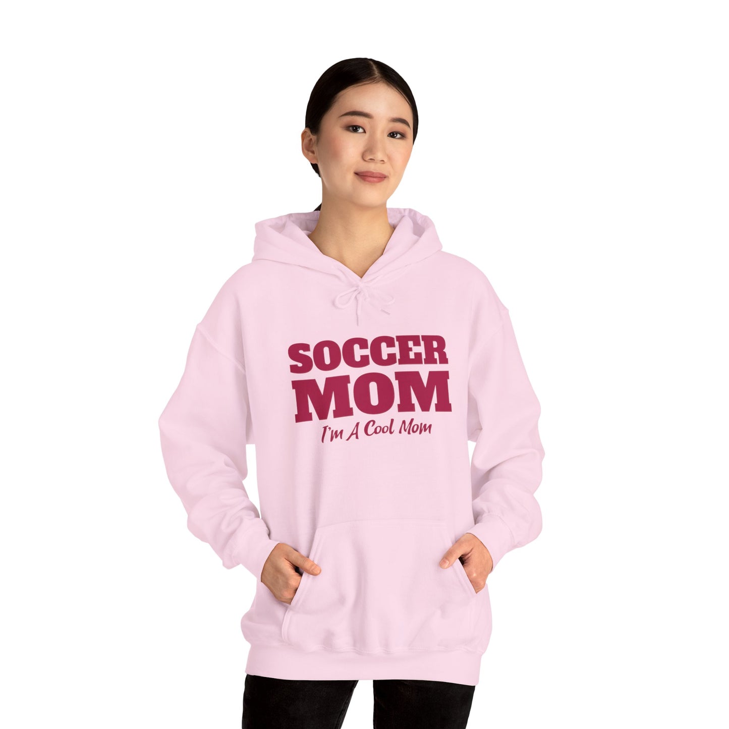 Soccer Mom I'm A Cool Mom Hooded Sweatshirt