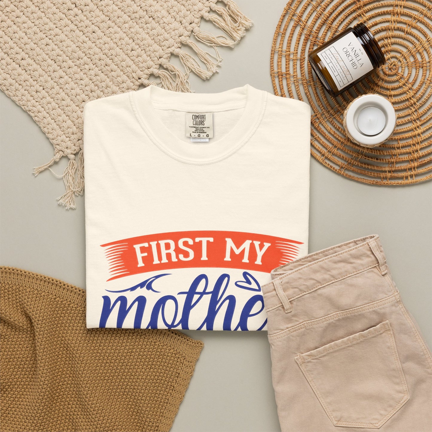 Mother's Day Unisex T-shirt - First My Mother Forever My Friend