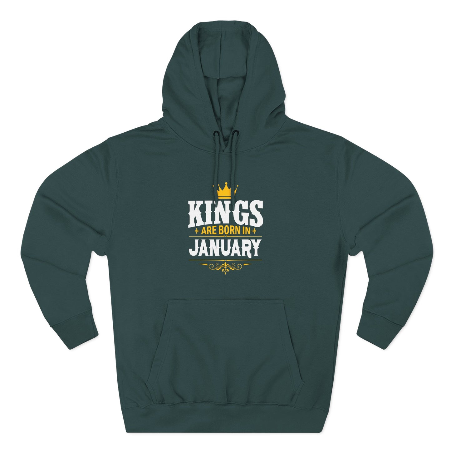 Custom Birthday Hoodie – "Kings Are Born In..."