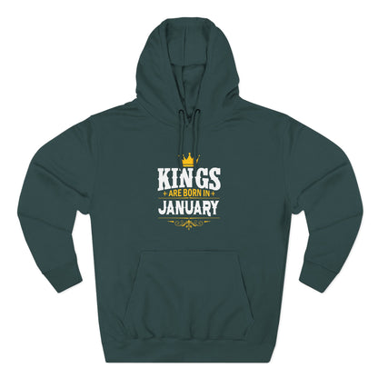 Custom Birthday Hoodie – "Kings Are Born In..."