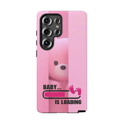 Cute Baby Loading Tough Case - Expecting Parents Accessory